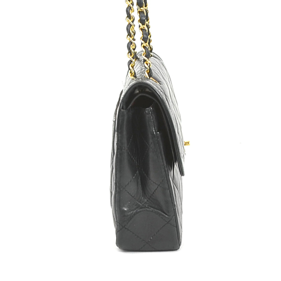 Chanel Shoulder Matelasse Black Bag Leather - Picture 1 of 5